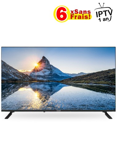 Téléviseur TELEFUNKEN 40’’ HD Récepteur intègre (TV40D6) + Abonnement IPTV 1AN