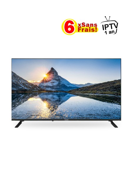 Téléviseur TELEFUNKEN 40’’ HD Récepteur intègre (TV40D6) + Abonnement IPTV 1AN