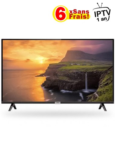 Téléviseur TCL 40" Smart TV Full HD LED Android - Noir