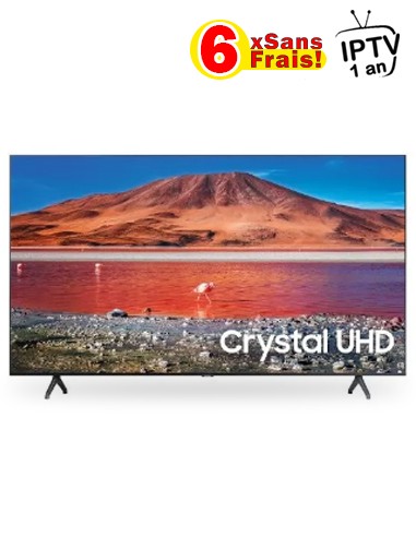 Téléviseur intelligent LED 50" de TIZEN SAMSUNG 4K UHD (UA50TU7000U)