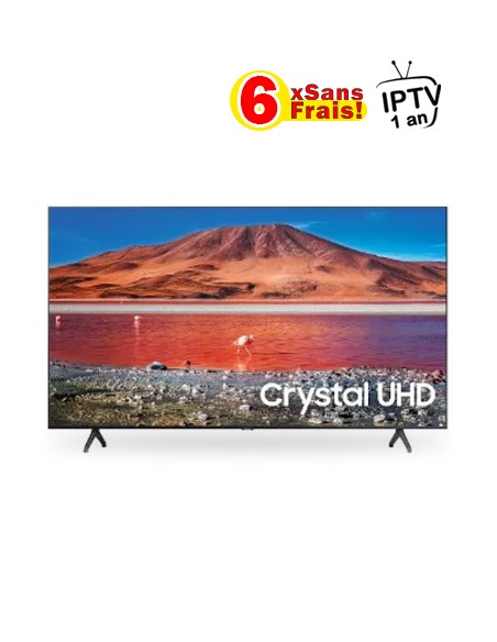 Téléviseur intelligent LED 50" de TIZEN SAMSUNG 4K UHD (UA50TU7000U)