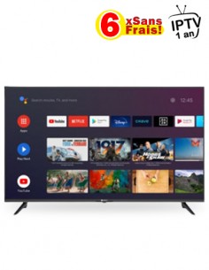 Téléviseur VEGA LED 65" UHD Smart Android TV Récepteur intégré (F65F1UBG)