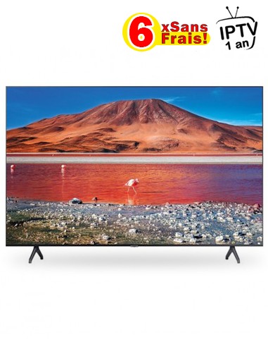 TÉLÉVISEUR SAMSUNG 58” Smart UHD 4K Série7 (UA58AU7000U)