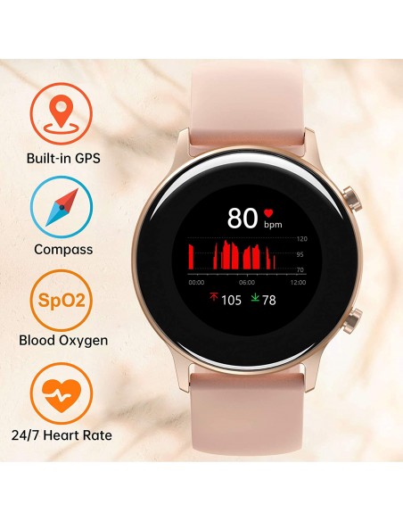 Smart Watch-UMIDIGI Urun - GPS intégré -Rose Gold Smart Watch-UMIDIGI Urun - GPS intégré -Rose Gold