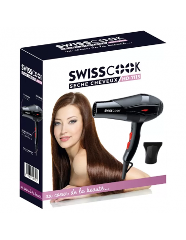 Sèche cheveux Swisscook - HD-7113 séchage rapide Sèche cheveux Swisscook - HD-7113 séchage rapide
