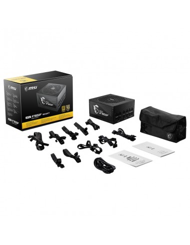 Boite D'alimentation Modulaire MSI MPG A750GF / 750W ATX / 80PLUS GOLD prix Tunisie Boite D'alimentation Modulaire MSI MPG A750GF / 750W ATX / 80PLUS GOLD prix Tunisie