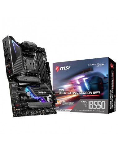 Carte Mère MSI MAG B550 Gaming Carbon WIFI (911-7C90-009)