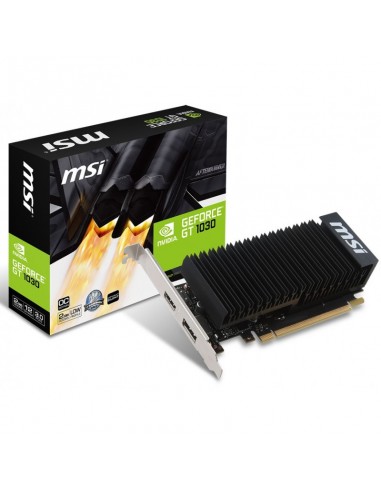 Carte Graphique MSI GEFORCE GT 1030 2GH LP OC / 2 GO (912-V809-3817) prix tunisie