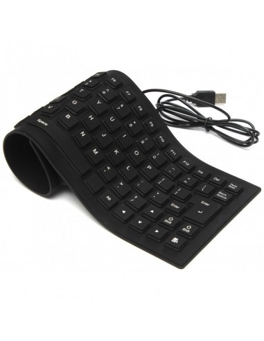 Clavier USB Flexible (21018) meilleur prix Clavier USB Flexible (21018) meilleur prix