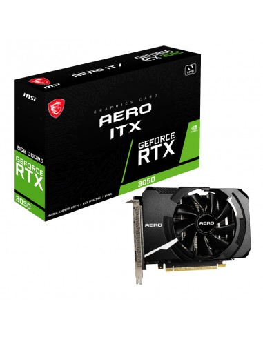 Carte Graphique MSI GEFORCE RTX 3050 AERO ITX / 8G GDDR6 (912-V809-4047)