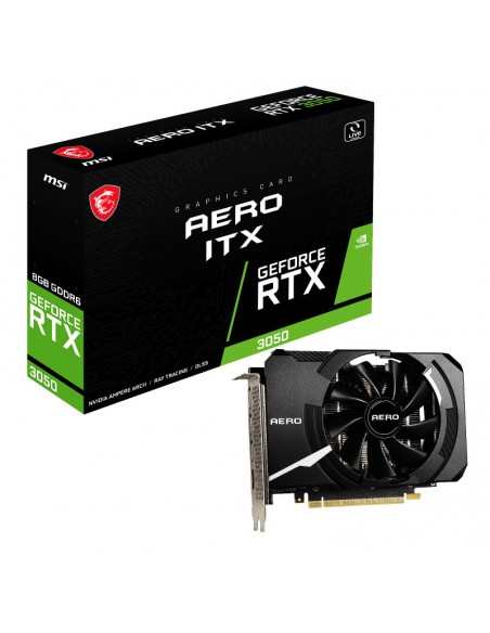 Carte Graphique MSI GEFORCE RTX 3050 AERO ITX / 8G GDDR6 (912-V809-4047)