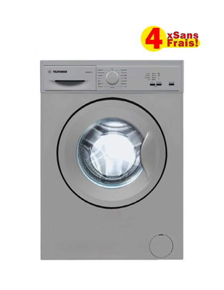 Machine à Laver Telefunken 5 Kg - Silver (MACH5-0842CF1-S)