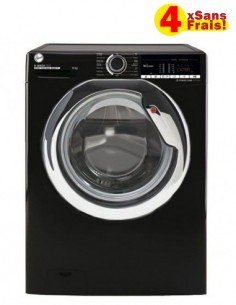 Machine à Laver HOOVER Frontale 9Kg - 1400Tours/Min - Noir (H3WS495TACBE-80) 2