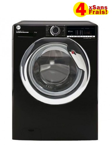 Machine à Laver HOOVER Frontale 9Kg - 1400Tours/Min - Noir (H3WS495TACBE-80) Machine à Laver HOOVER Frontale 9Kg - 1400Tours/Min - Noir (H3WS495TACBE-80)