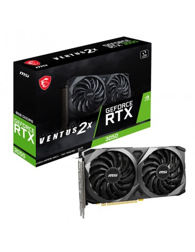 Carte Graphique MSI GEFORCE RTX 3050 VENTUS 2X OC / 8G GDDR6 (912-V397-450)