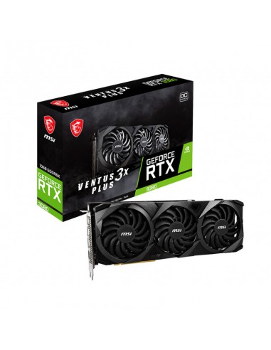 Carte Graphique MSI GEFORCE RTX 3080 VENTUS 3X PLUS OC LHR / 10G GDDR 6X (912-V389-271)