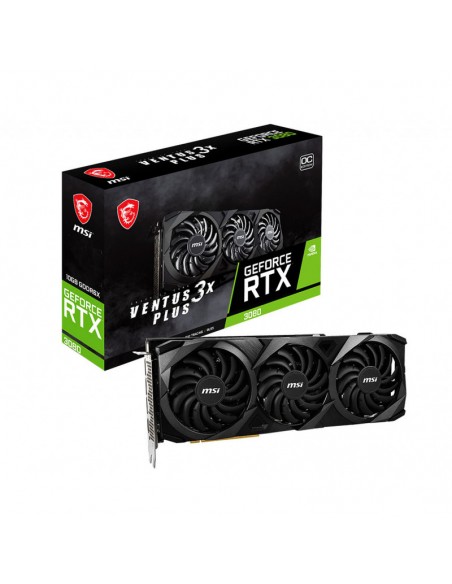 Carte Graphique MSI GEFORCE RTX 3080 VENTUS 3X PLUS OC LHR / 10G GDDR 6X (912-V389-271)