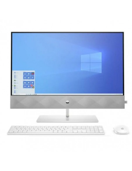 PC de bureau All In One HP PAVILION 24-K1002NK I5 8GO 1TO - Blanc (456C9EA) PC de bureau All In One HP PAVILION 24-K1002NK I5 8GO 1TO - Blanc (456C9EA)