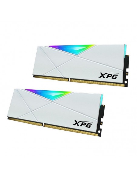 Barrette Mémoire XPG SPECTRIX DW50 16GB ( 2X8GB ) 3200 RGB DDR4 Blanc (AX4U32008G16A-DW50)