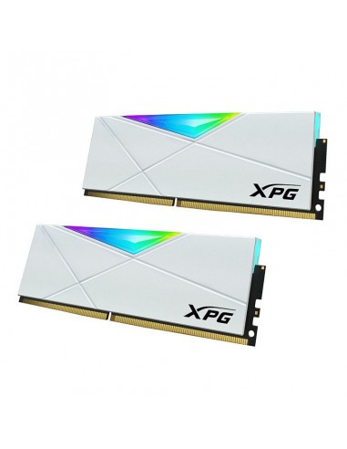 Barrette Mémoire XPG SPECTRIX DW50 32GB ( 2X16GB ) 3200 RGB DDR4 White Edition (AX4U320016G16A-DW50)