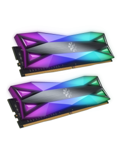 Barrette Mémoire XPG SPECTRIX DT60 16 GB ( 2 X 8 GB ) 3200 DDR4 RGB (AX4U32008G16A-DT60)