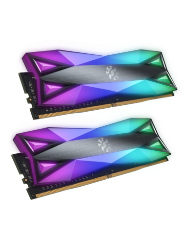 Barrette Mémoire XPG SPECTRIX DT60 16 GB ( 2 X 8 GB ) 3200 DDR4 RGB (AX4U32008G16A-DT60)