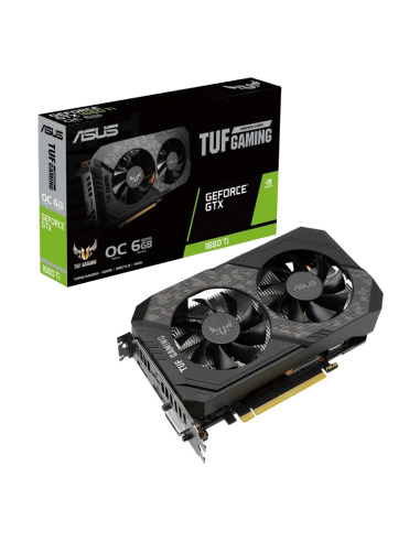 Carte Graphique ASUS TUF GTX1660TI O6G EVO Gaming (90YV0CT7-M0NA00)