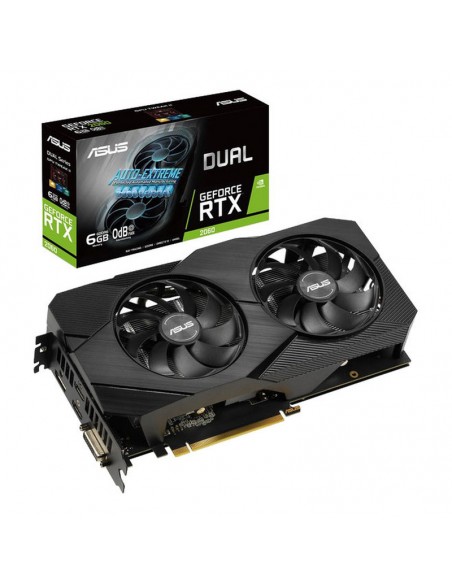 Carte Graphique GEFORCE RTX 2060 DUAL-RTX2060-O6G-EVO / 6 GO (90YV0CH2-M0NA00) Carte Graphique GEFORCE RTX 2060 DUAL-RTX2060-O6G-EVO / 6 GO (90YV0CH2-M0NA00)