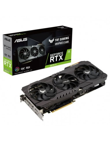 Carte Graphique Gamer TUF ASUS GEFORCE RTX 3070TI 8GO GAMING OC (90YV0GY0-M0NA00)