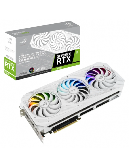 Carte Graphique Asus ROG STRIX RTX3090 O24G Blanc (90YV0F96-M0NM00) Carte Graphique Asus ROG STRIX RTX3090 O24G Blanc (90YV0F96-M0NM00)