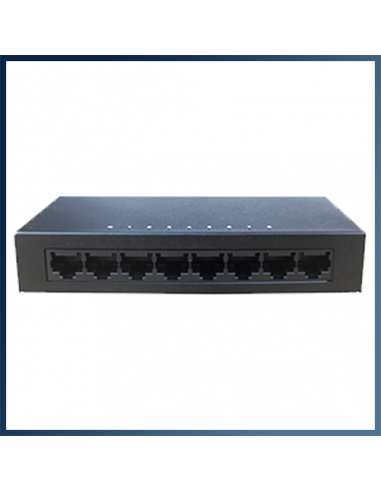 Switch unmanaged 8 ports 100M ( S1008D) meilleur prix Switch unmanaged 8 ports 100M ( S1008D) meilleur prix