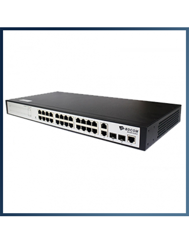 Switch managed 14 ports 1000M, 2GB ports TX, 2GB ports SFP (S2228-B)