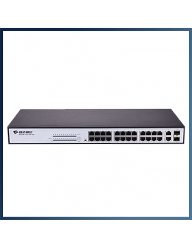 Switch unmanaged POE 24 ports 100M, 2GB TX/SFP (S1226-24P)