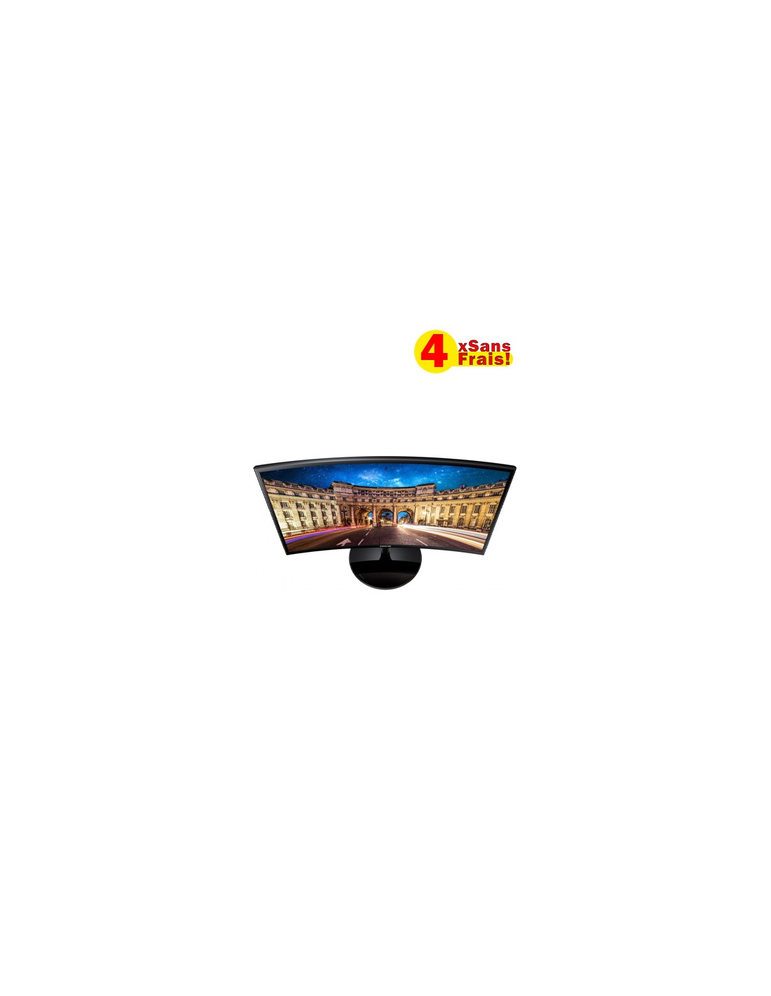 Ecran Samsung 24 Curved LED Full HD (LC24F390FHMXZN)