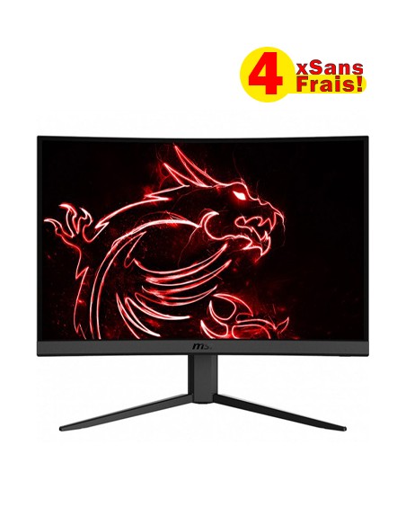 Achetez MSI Optix 23.6" FULL HD CURVED G24C4 I Ecran Gaming I MSI