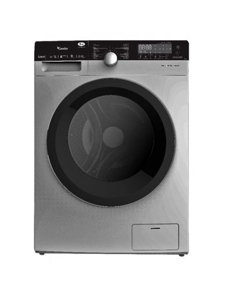 Lave Linge Frontale CONDOR 10 KG / Gris (WAF-XU441L2D)