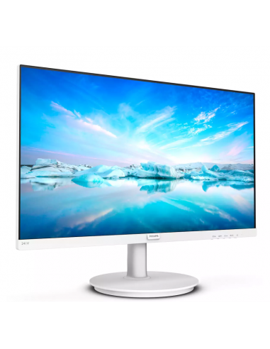 Ecran PHILIPS 221V8W 21.5" IPS FULL HD / 75 HZ / Blanc (241V8W) prix tunisie