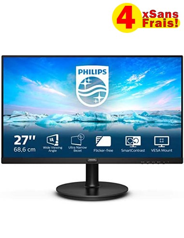 Ecran PHILIPS 271V8LA 27" IPS FULL HD / 75 HZ (271V8LA) meilleur prix