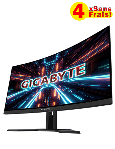 Ecran Gaming Incurvée GIGABYTE G27QC 27 " LED QHD - Noir