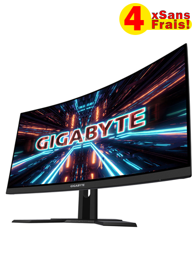 Ecran Gaming Incurvée GIGABYTE G27QC 27 pouces LED QHD