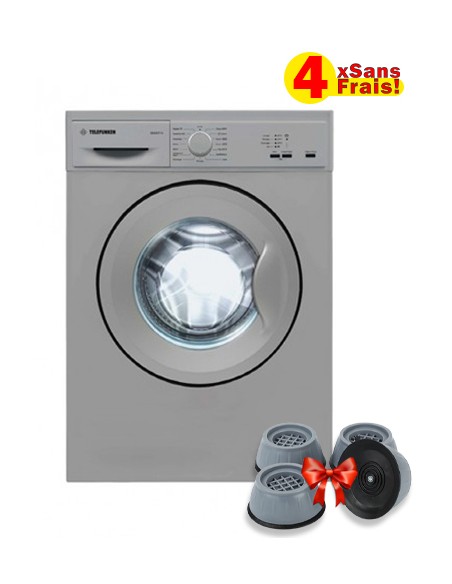 Machine à Laver Telefunken 5 Kg - Silver (MACH5-0842CF1-S)