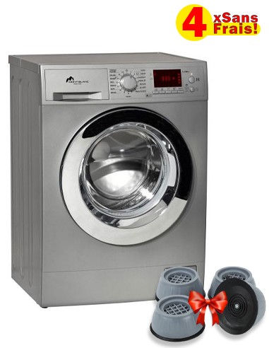 Machine à laver MONTBLANC 7kg/1200 tr- SILVER (WM712 S)