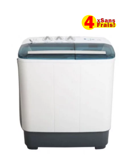 Machine À Laver BIOLUX Semi-Automatique - 8Kg - Blanc (DT85) Machine À Laver BIOLUX Semi-Automatique - 8Kg - Blanc (DT85)