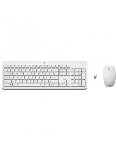 Ensemble Clavier Qwerty et souris SANS FIL HP 230 AZERTY ( 3L1F0AA)