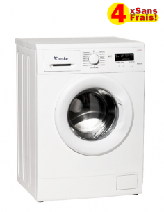 Machine à Laver CONDOR Frontale 7kg - 1000 Tr/Min - Blanc (CON-G710)