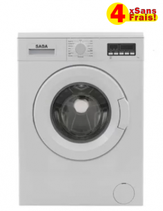 Machine à Laver SABA Frontale 7Kg - 1000Tours/Min - Blanc (FS710BL)