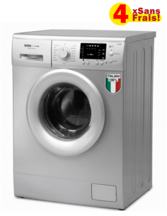 Machine à Laver SABA Automatique 6 kg - Silver (FS610SL)