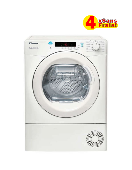 Sèche Linge Frontale CANDY 9 Kg Blanc (CS-C9DE-47)