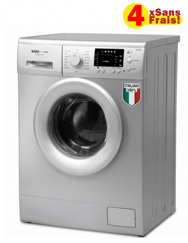 Machine à Laver SABA - Automatique 7Kg - Silver (FS710SL)