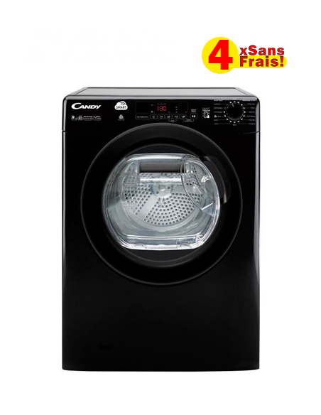 Sèche linge frontale CANDY 9Kg - Noir (CS C9DBEB-47) Sèche linge frontale CANDY 9Kg - Noir (CS C9DBEB-47)